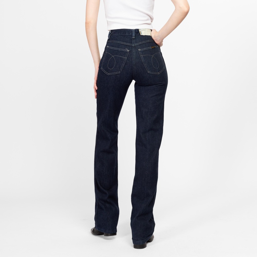 70s Dee Cee Dark Wash Deadstock Jeans - Extra Small